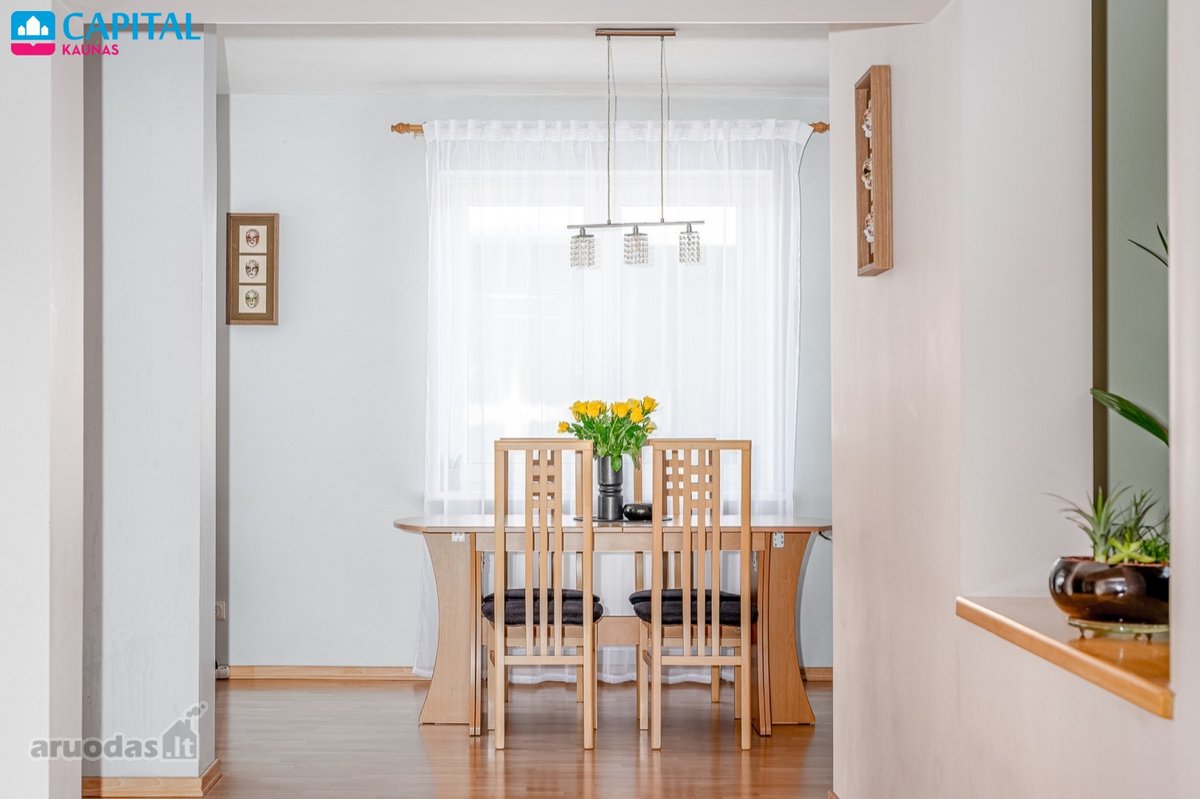 Parduodamas Erdvus Funkcionaliai Išplanuotas