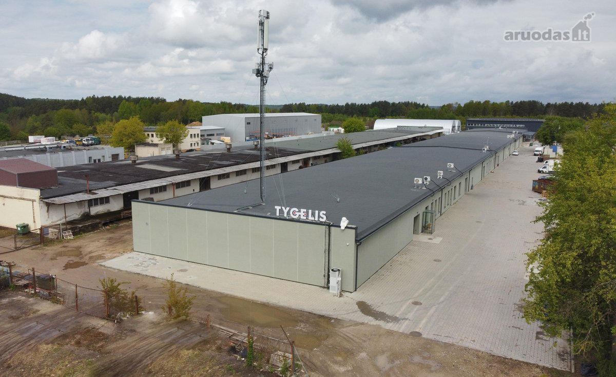 Nuomojamos sandėliavimo/gamybos paskirties