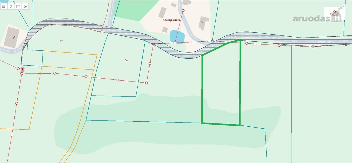 Parduodamas vaizdingas 47,85 a. žemės sklypas - nuotraukos Nr. 30
