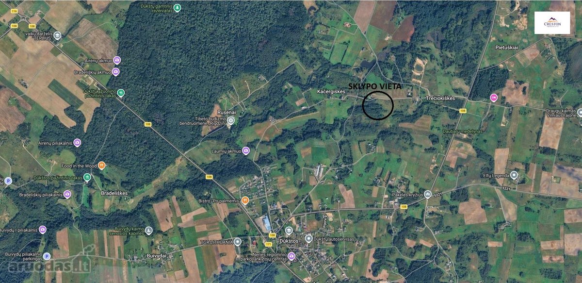 Parduodamas vaizdingas 47,85 a. žemės sklypas - nuotraukos Nr. 31