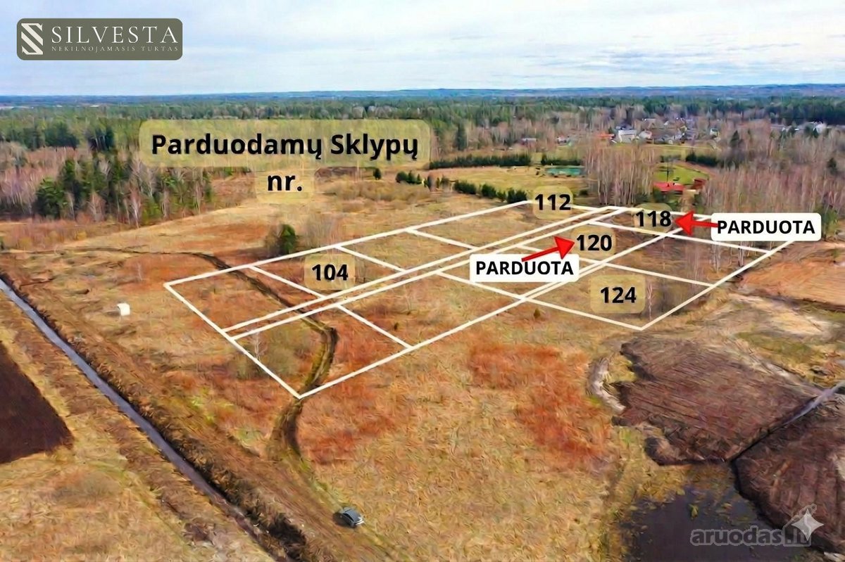 Parduodami namų valdos sklypai Dievoniškių k.