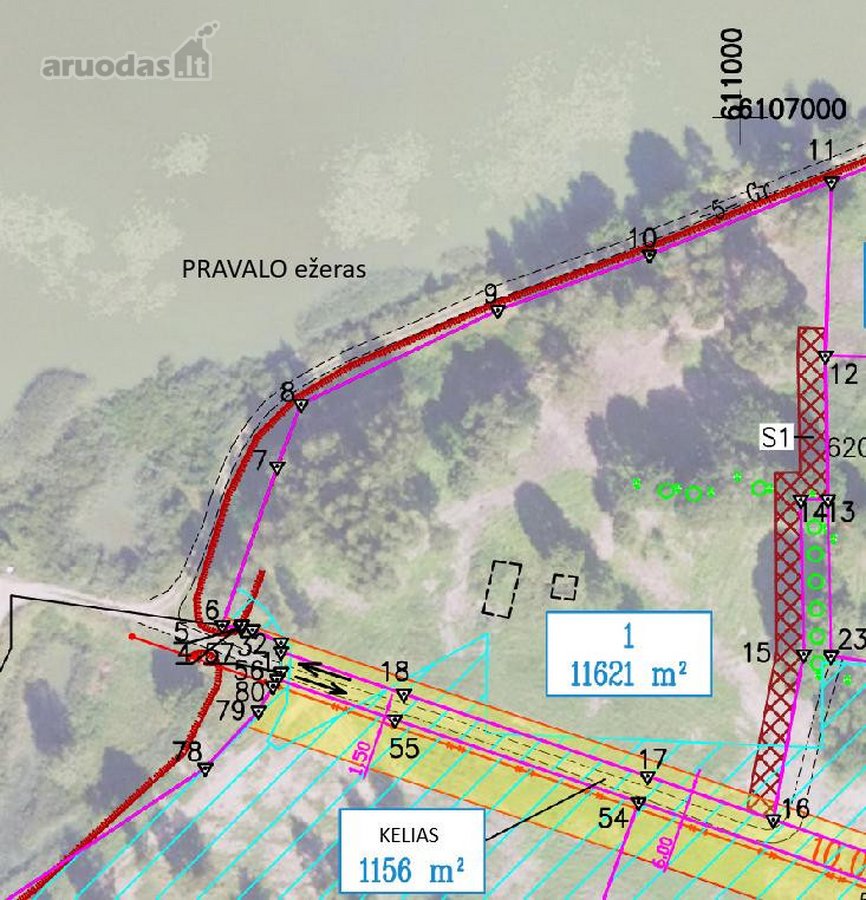Parduodamas 1,16 ha sklypas prie Pravalo - nuotraukos Nr. 3