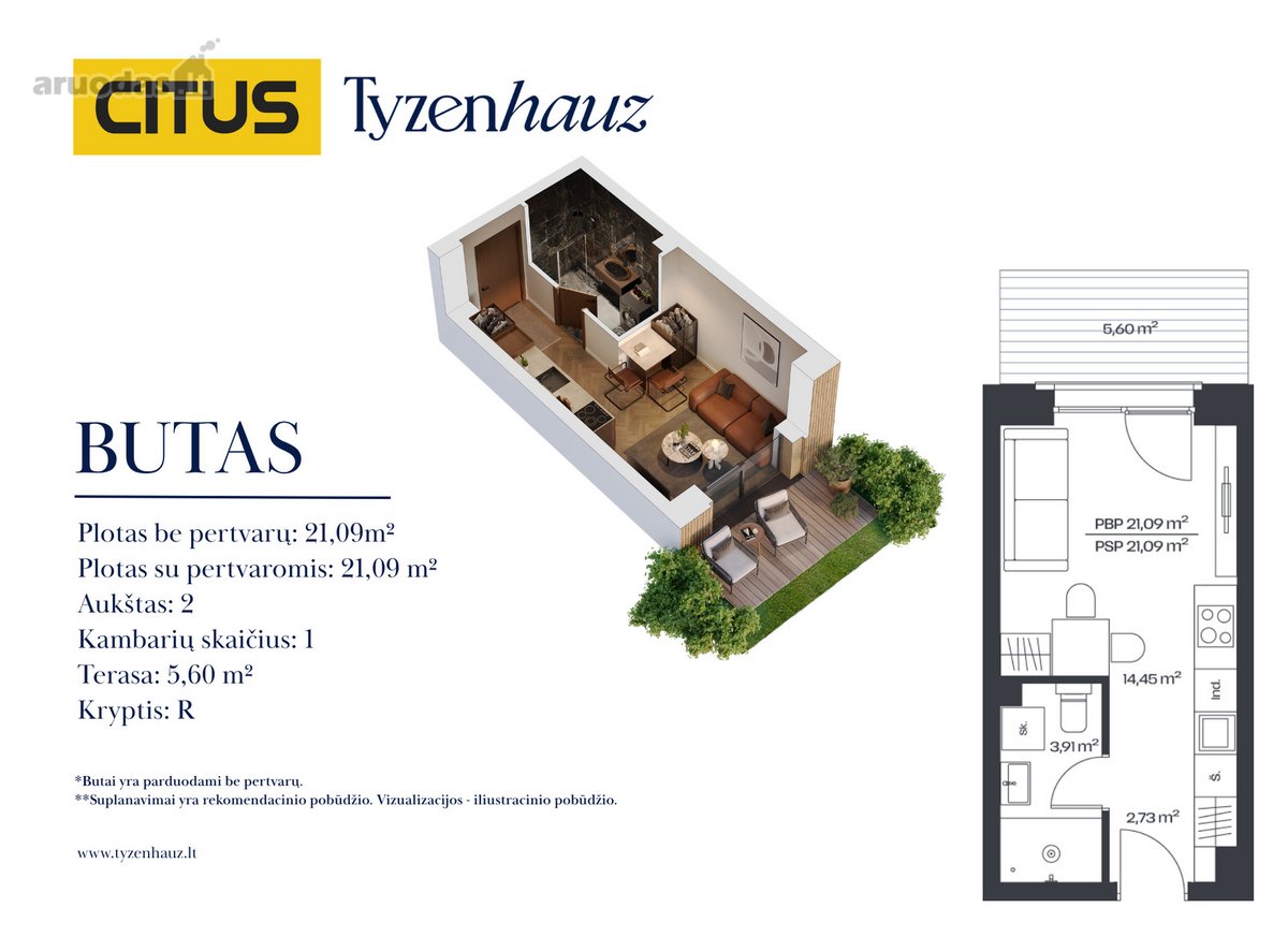 Citus Tyzenhauz - modernus projektas, - nuotraukos Nr. 2