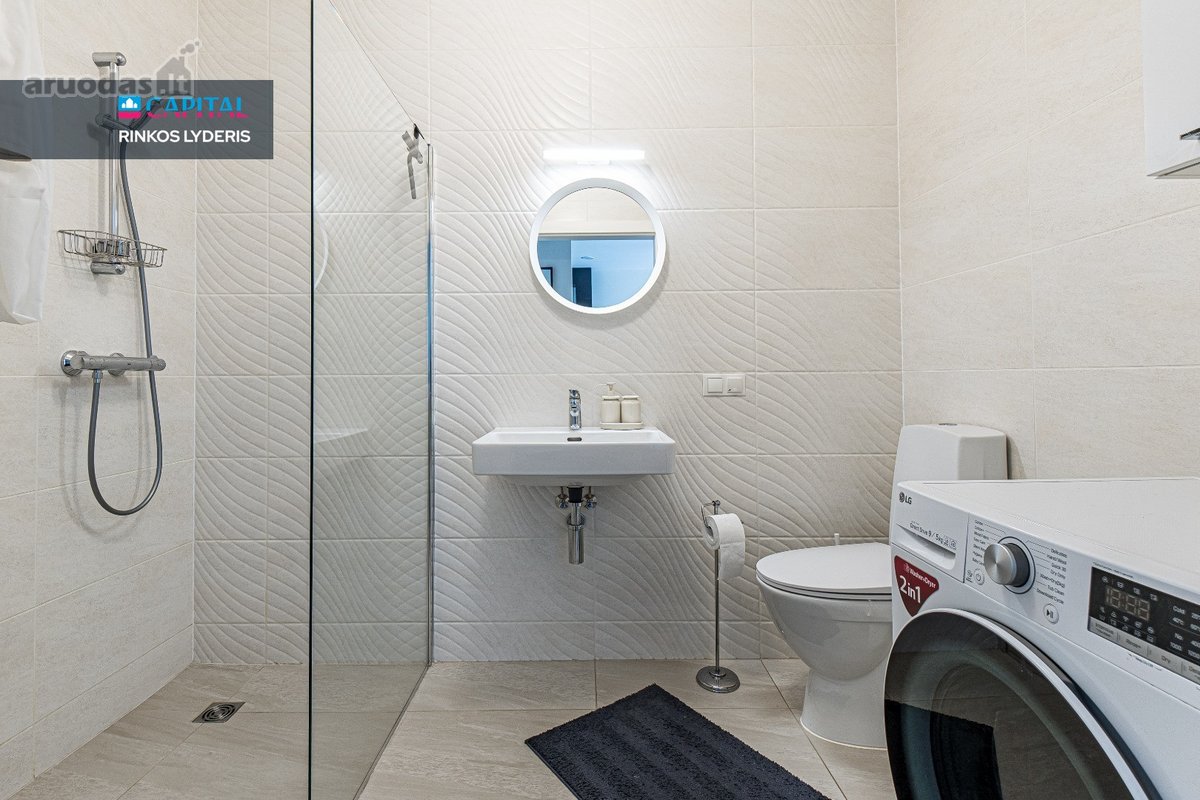 Parduodami Apartamentai Pirmame Aukšte Su - nuotraukos Nr. 16