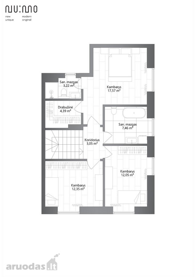 Nepriekaištingos Būklės 126 m2 Ploto Namas - nuotraukos Nr. 49
