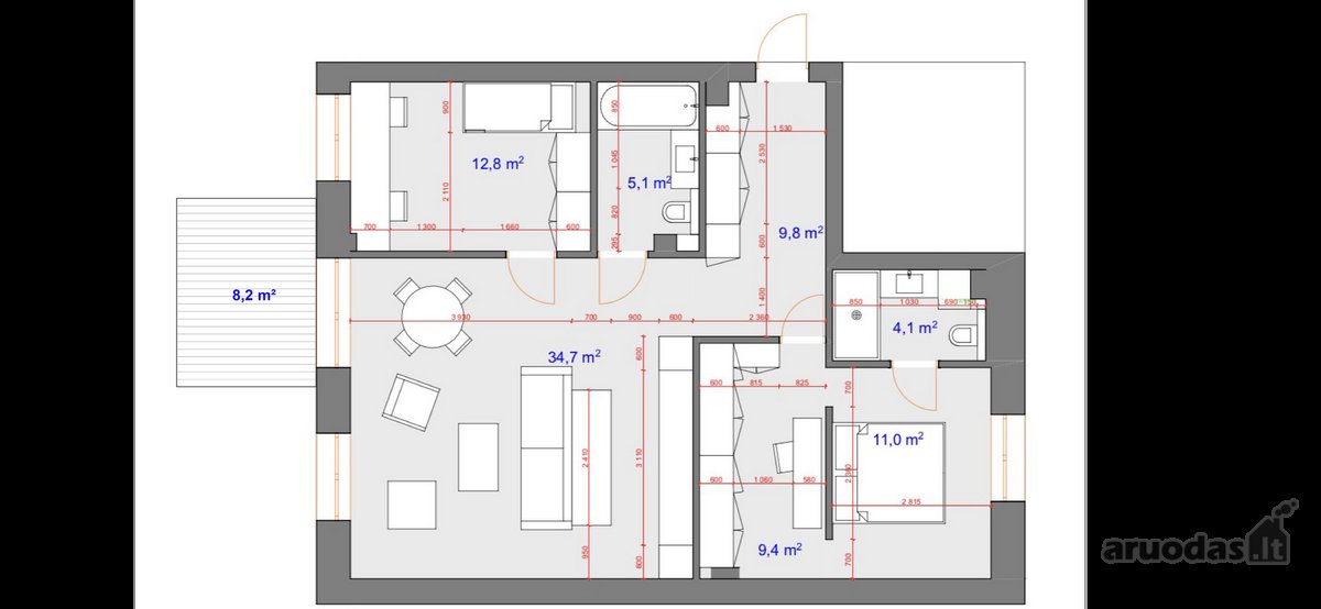 Vilniaus Senamiestyje esančiame projekte - nuotraukos Nr. 34