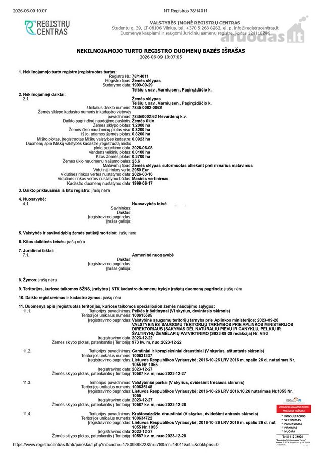 Parduodami 15,26ha bendro ploto sklypai su - nuotraukos Nr. 15