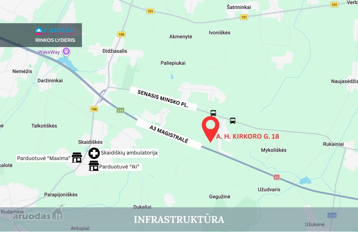 Parduodamas 4 Kambarių Namas Su 12 Arų Žemės - nuotraukos Nr. 34