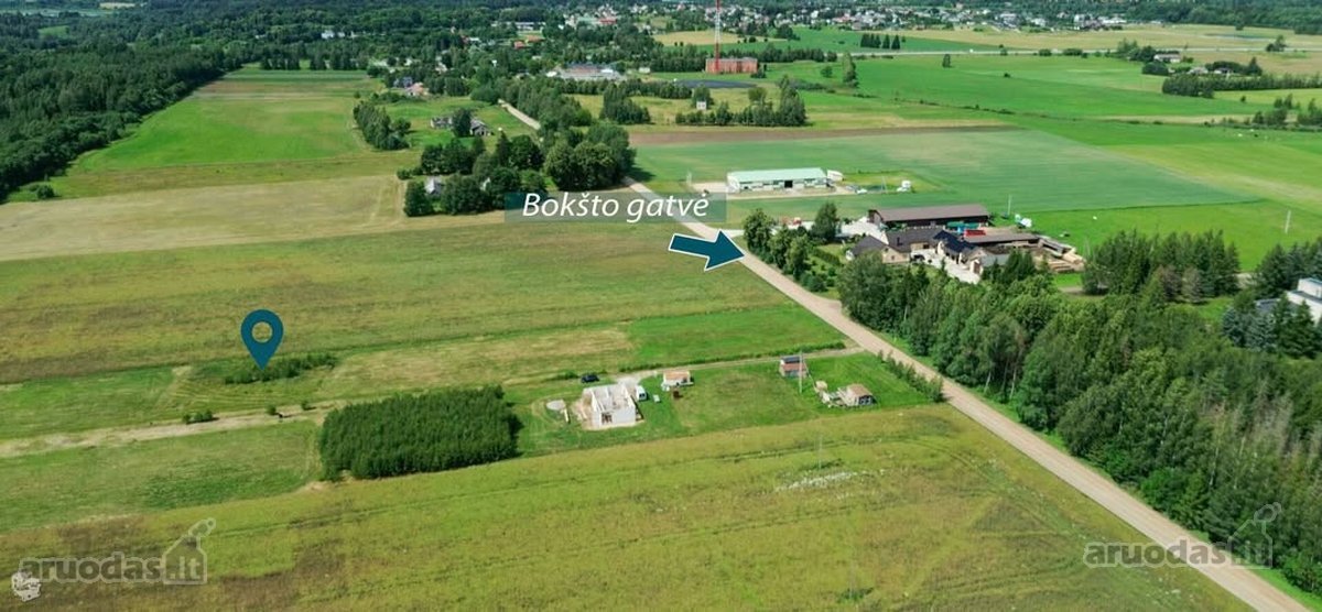 Parduodamas taisyklingos formos 12 arų
