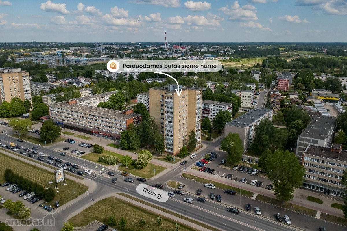 Parduodamas šviesus ir erdvus 3 kambarių - nuotraukos Nr. 2