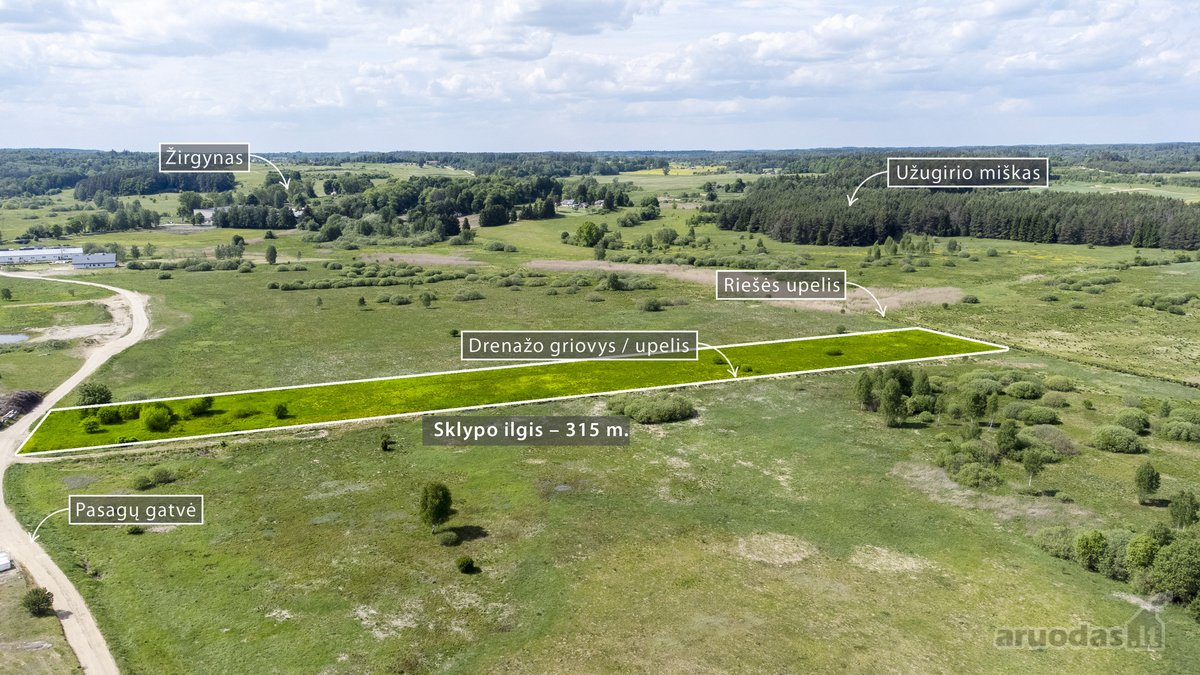 Visiškai šalia Riešės gyvenvietės parduodami - nuotraukos Nr. 4