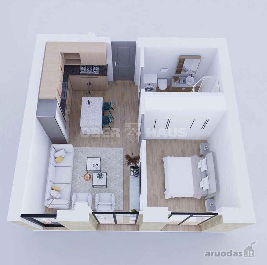 Kaštonų apartamentai – tai naujas, modernus - nuotraukos Nr. 27