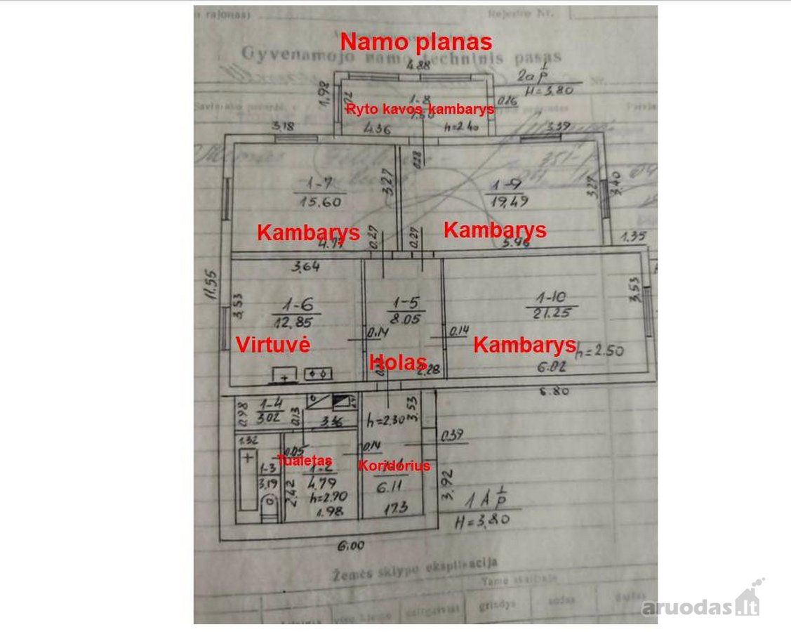 Parduodamas gyvenamasis namas Žemaitkiemio - nuotraukos Nr. 50