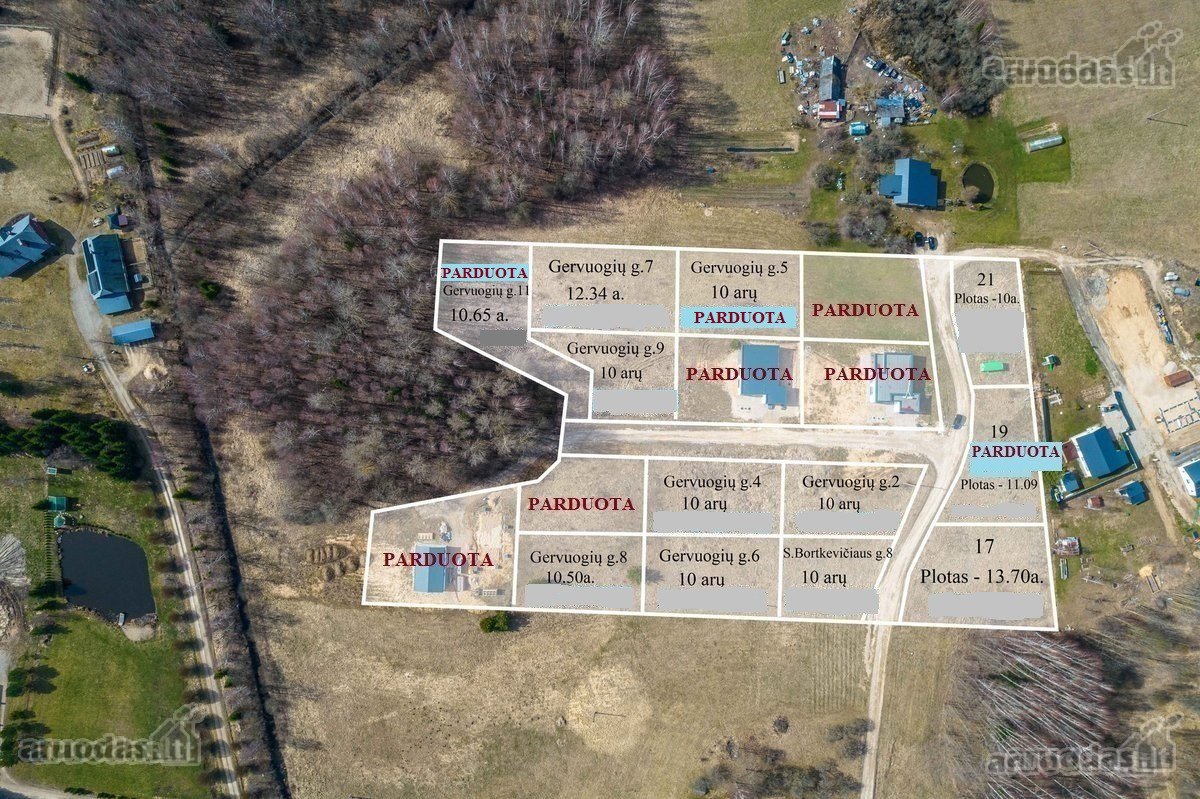 Namų valdos sklypai Pikeliškėse - vos 13 km - nuotraukos Nr. 18