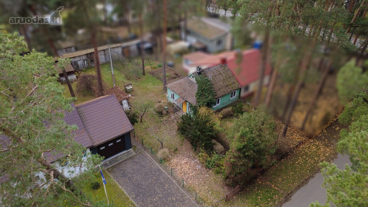 Parduodama Dalis Namo Pušų Apsuptyje