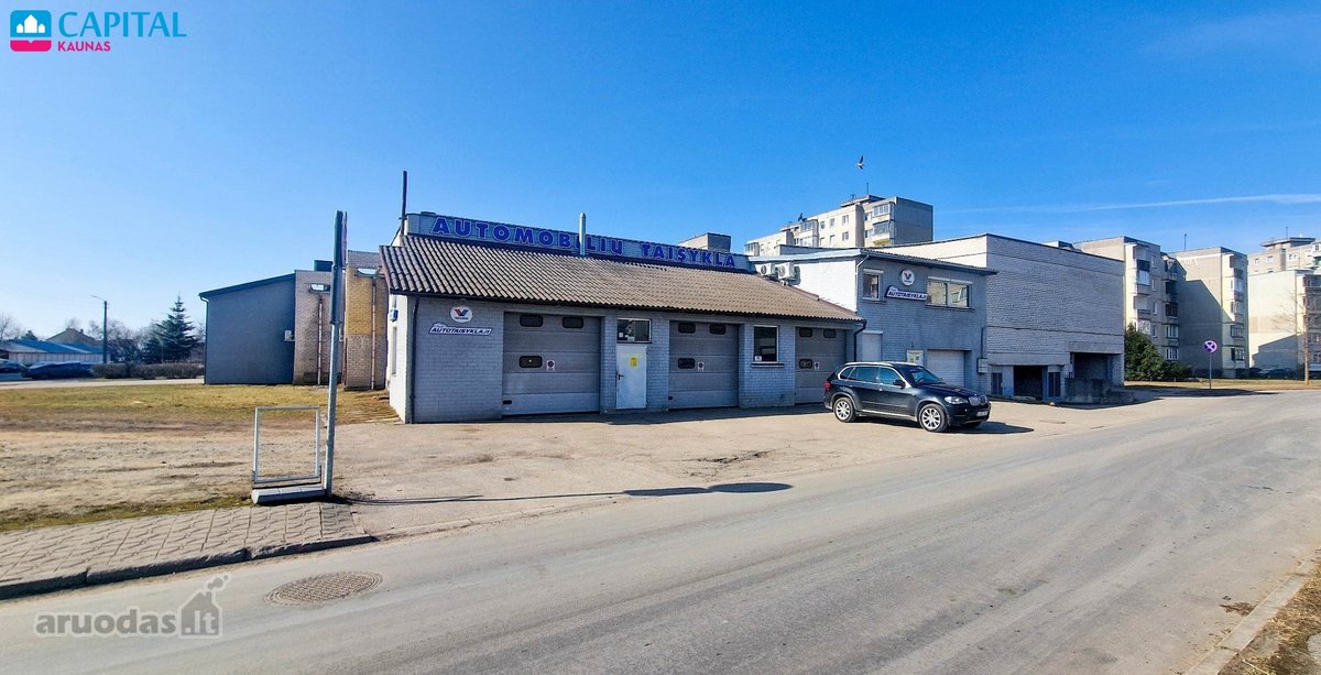 Parduodamos Pilnai Įrengtos Serviso Patalpos