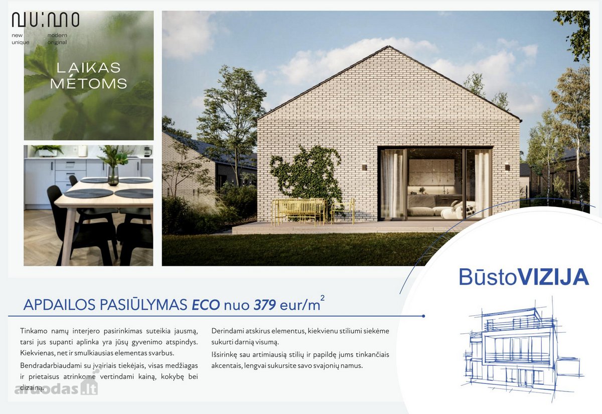 A++ klasės dvibučiai namai Bajoruose – - nuotraukos Nr. 6