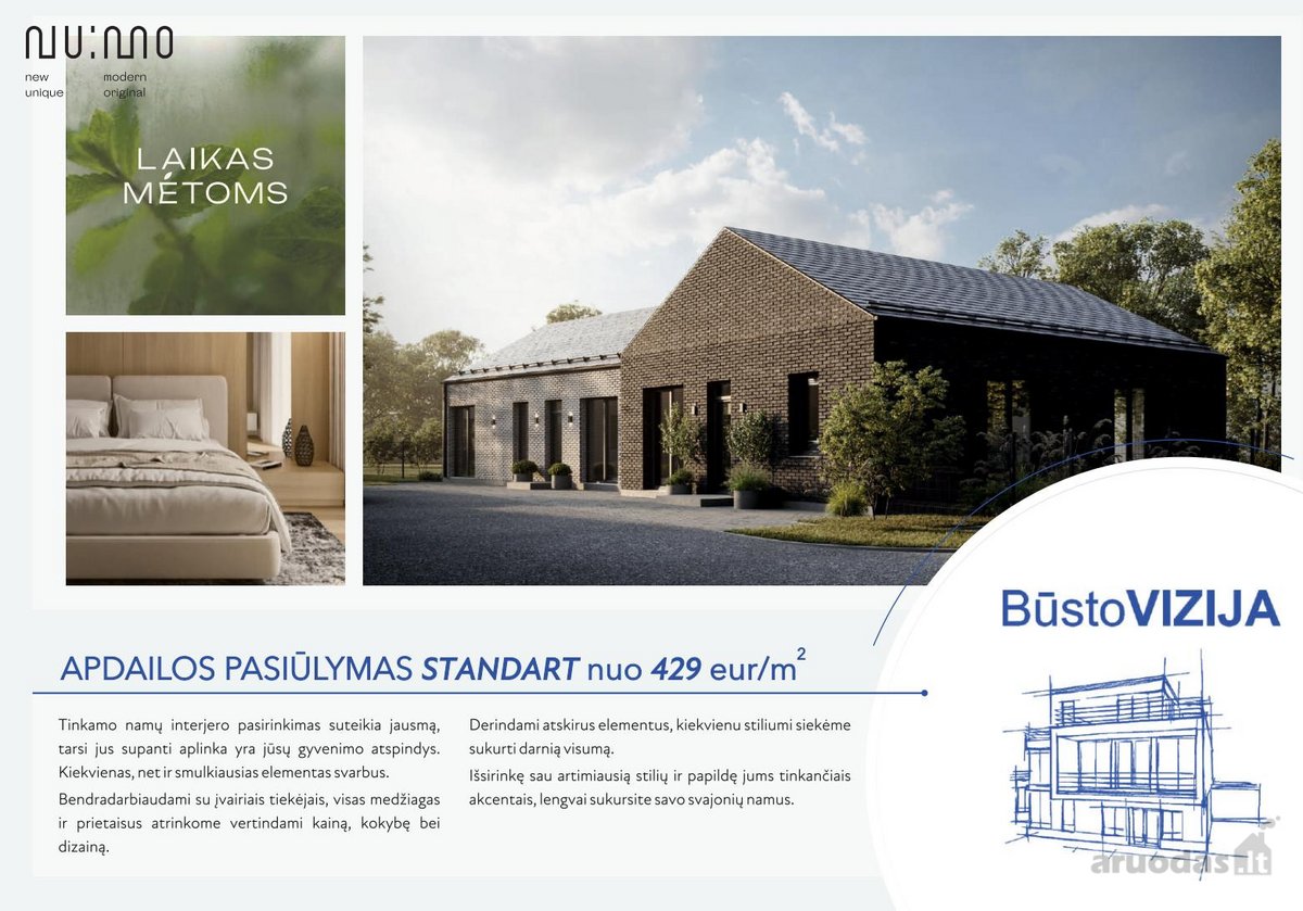 A++ klasės dvibučiai namai Bajoruose – - nuotraukos Nr. 7