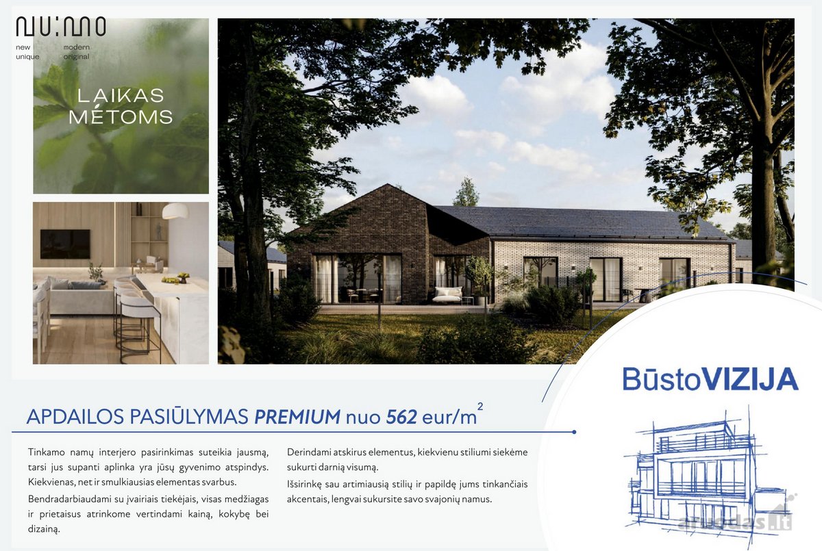 A++ klasės dvibučiai namai Bajoruose – - nuotraukos Nr. 8