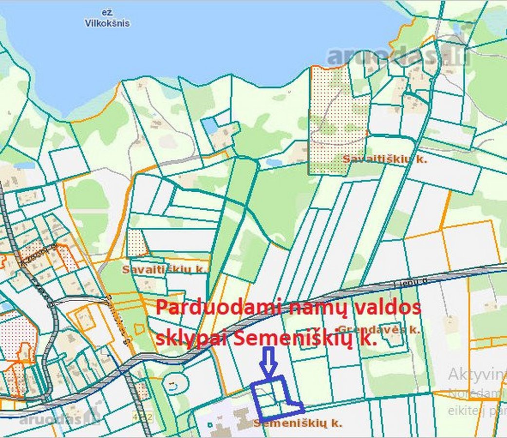 Parduodami namų valdos sklypai prie - nuotraukos Nr. 6