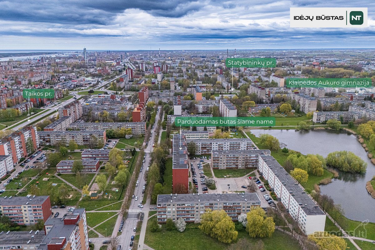 Parduodamas erdvus 3 kambarių butas pietinėje - nuotraukos Nr. 17