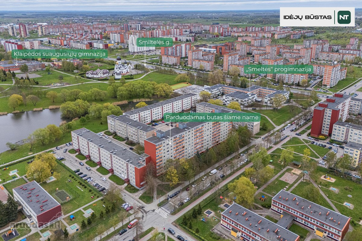 Parduodamas erdvus 3 kambarių butas pietinėje - nuotraukos Nr. 18