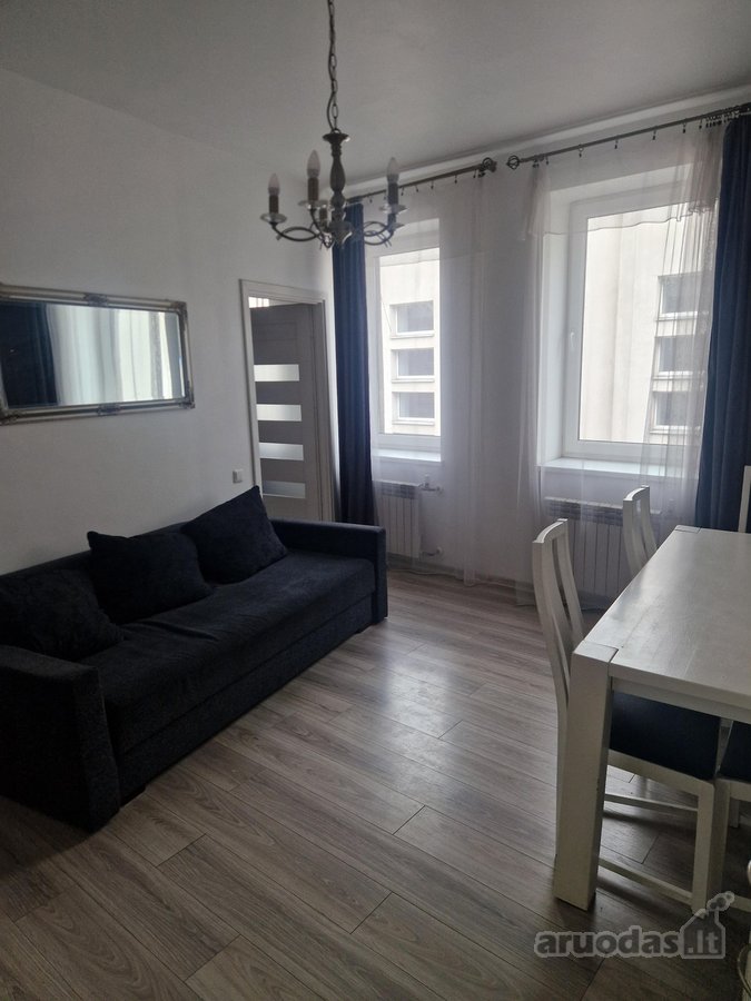 Išnuomojamas 2 kambarių butas su atskira