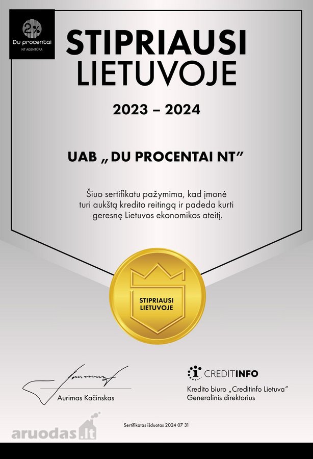 Nt agentūra „Du Procentai“ 2% siūlo! - nuotraukos Nr. 31