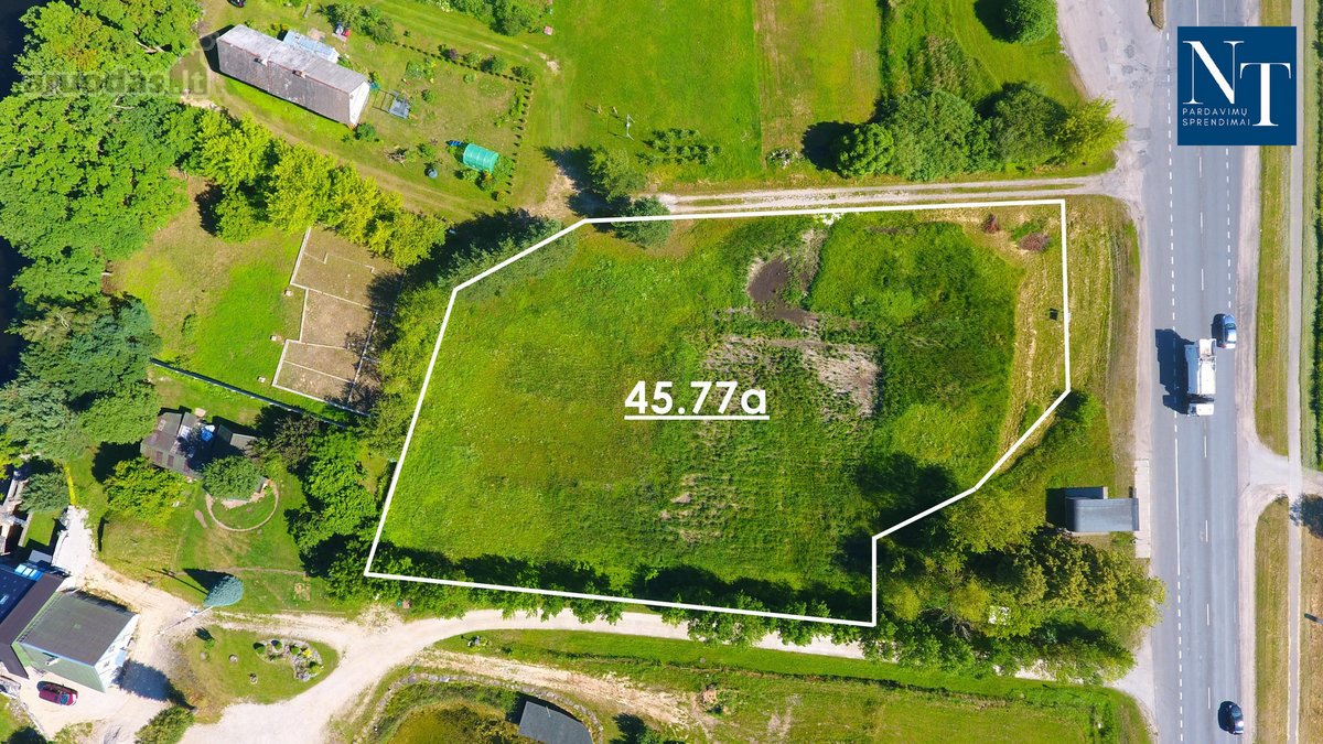Parduodamas 45.77 arų namų valdos sklypas - nuotraukos Nr. 4