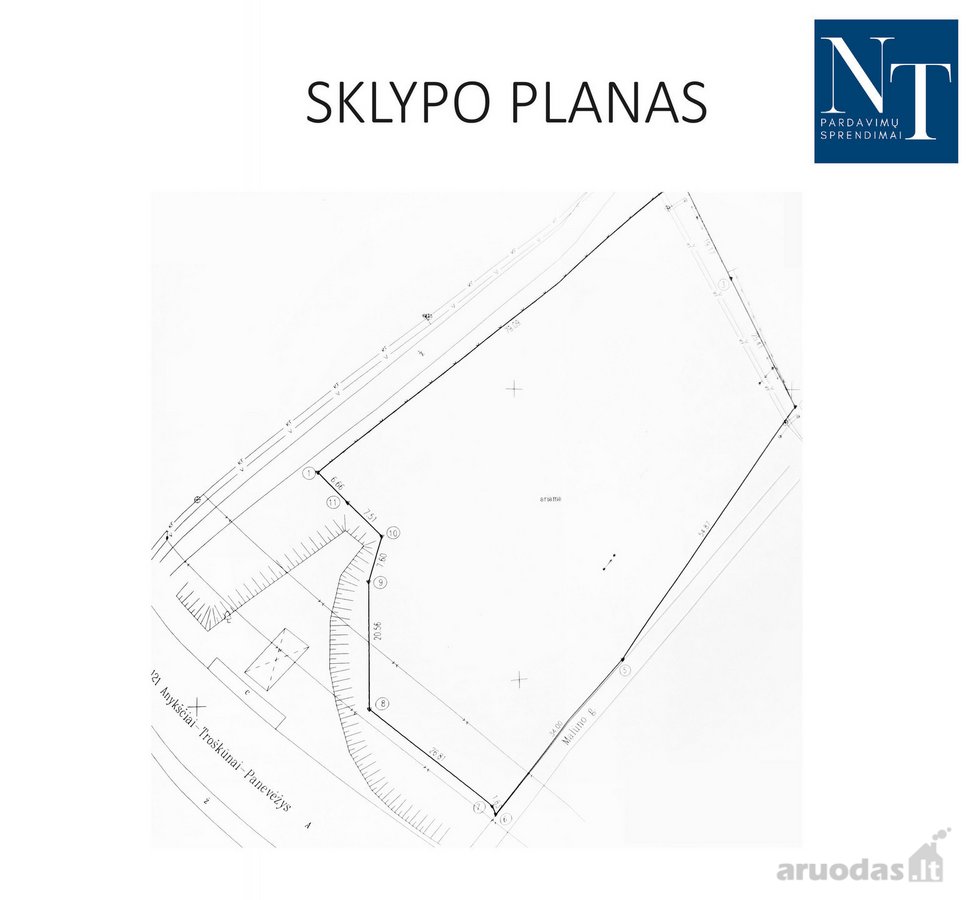 Parduodamas 45.77 arų namų valdos sklypas - nuotraukos Nr. 13