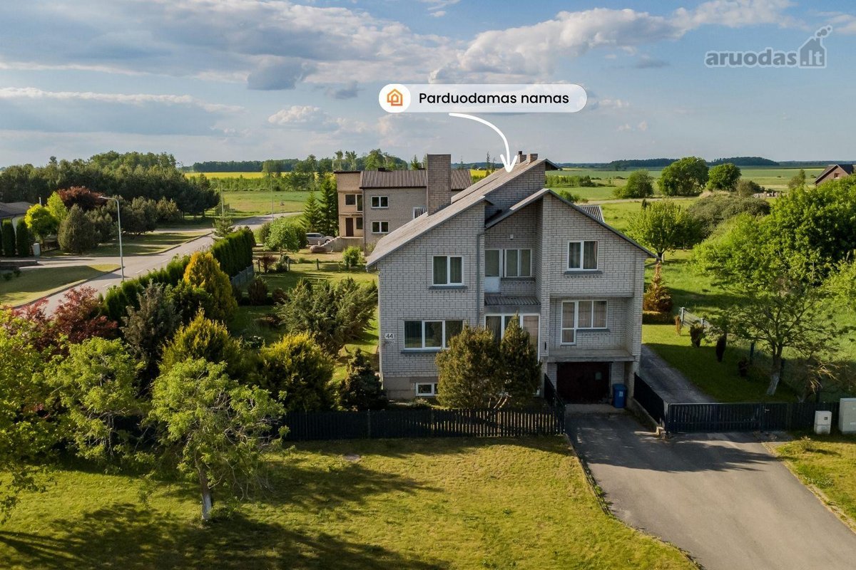 Parduodamas 281,26 m² įrengtas mūrinis