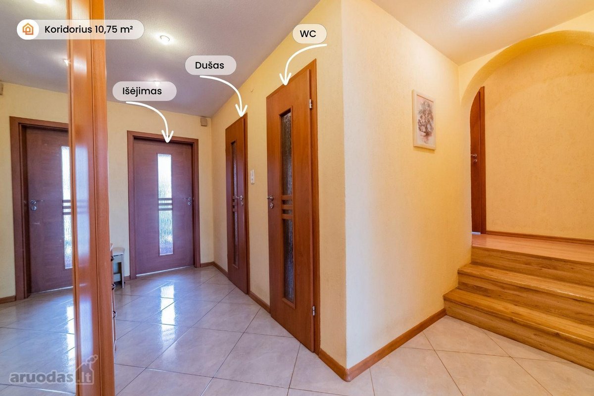Parduodamas 281,26 m² įrengtas mūrinis - nuotraukos Nr. 20
