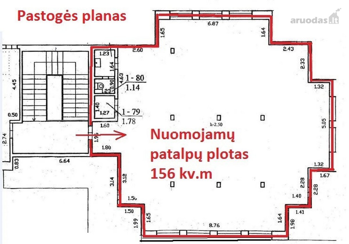 Išnuomojamos biuro patalpos Panevėžio miesto - nuotraukos Nr. 12