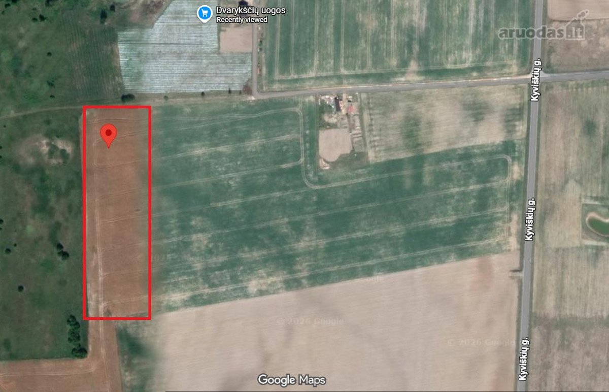 Parduodamas 1,28 ha sklypas Naujasėdžių k. - nuotraukos Nr. 2