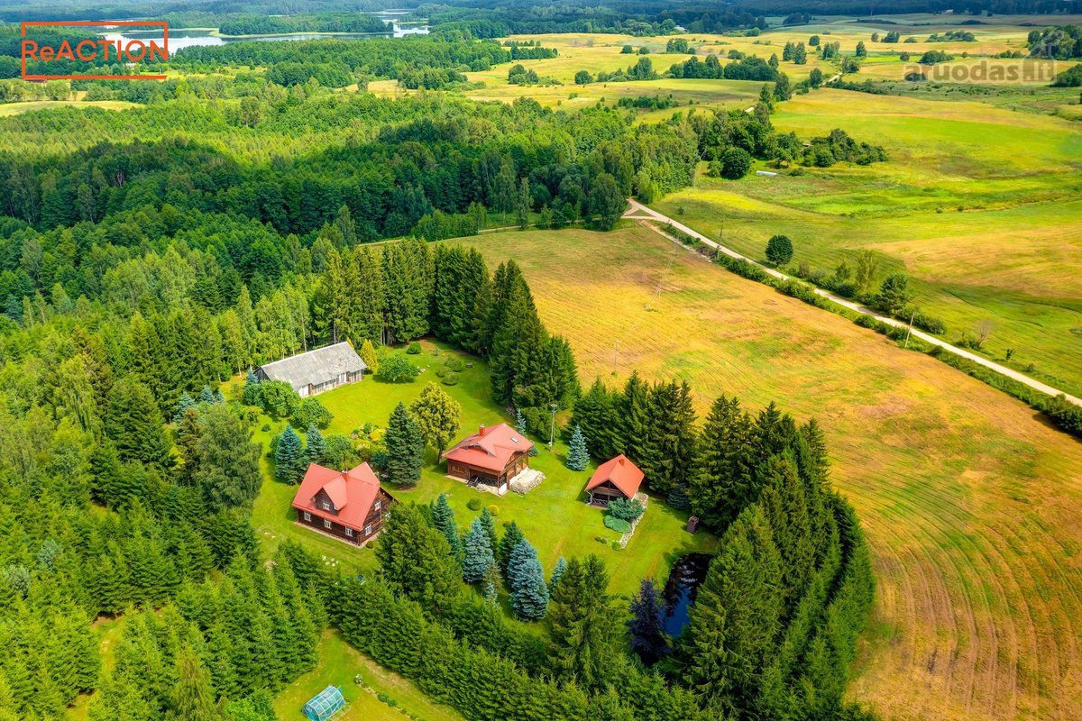 Išskirtinė Rąstinė Sodyba Tarp Stirnių Ir - nuotraukos Nr. 33