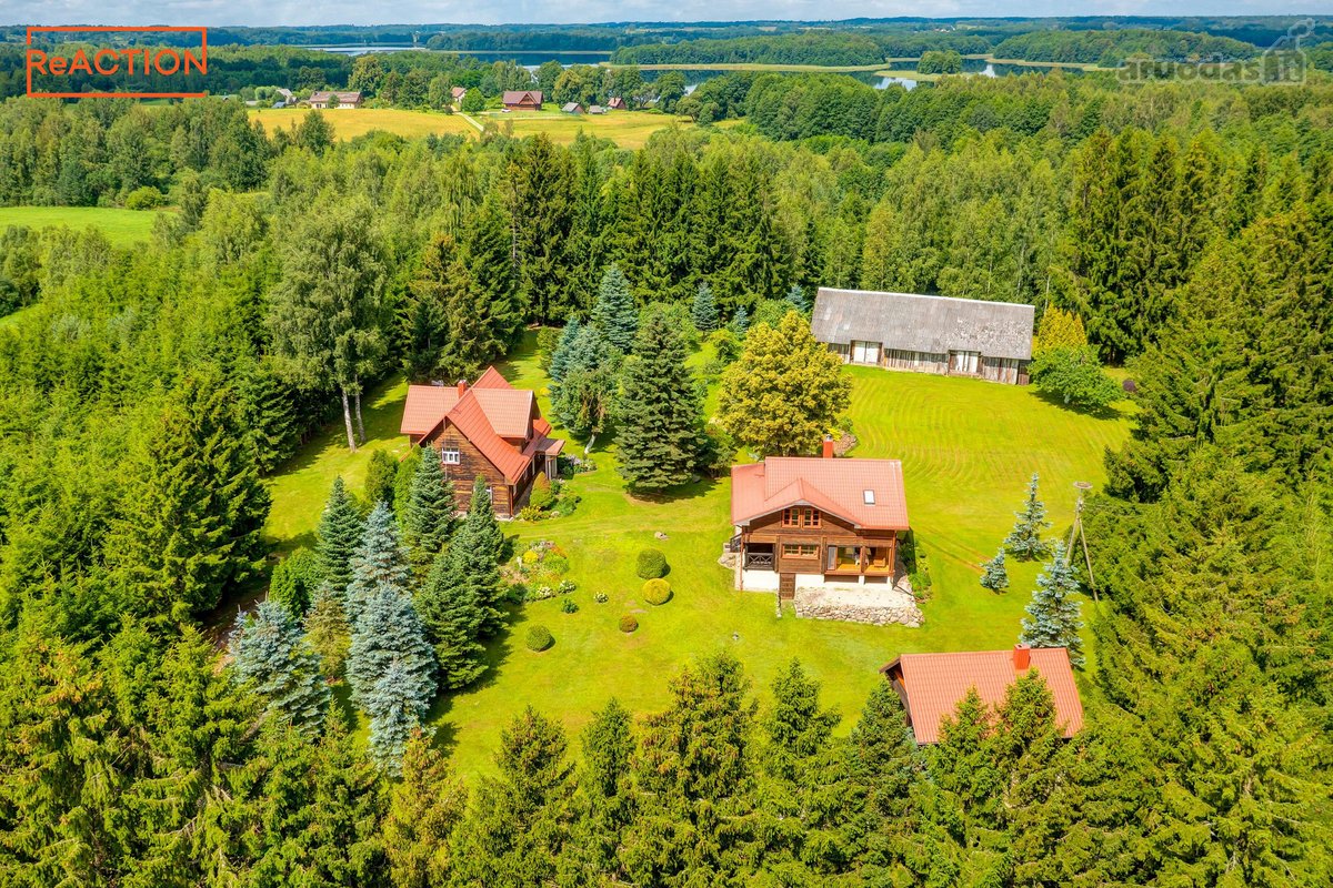 Išskirtinė Rąstinė Sodyba Tarp Stirnių Ir - nuotraukos Nr. 34