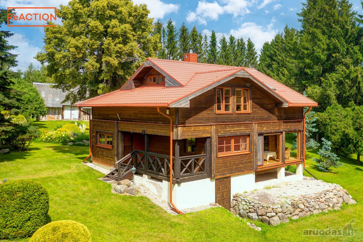 Išskirtinė Rąstinė Sodyba Tarp Stirnių Ir - nuotraukos Nr. 17