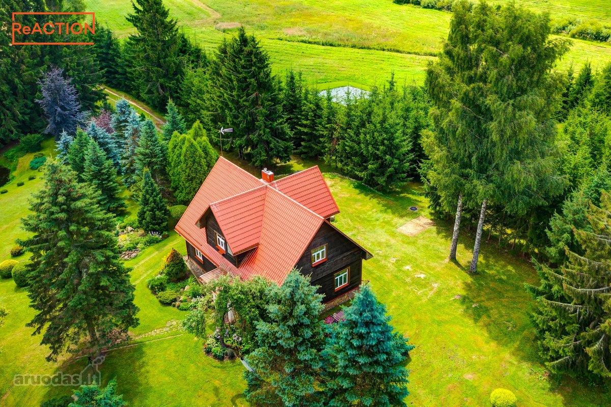 Išskirtinė Rąstinė Sodyba Tarp Stirnių Ir - nuotraukos Nr. 9