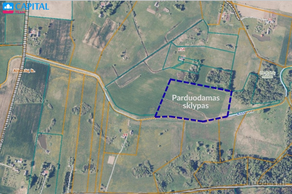 4,41 Ha Žemės Ūkio Paskirties Sklypas - nuotraukos Nr. 10