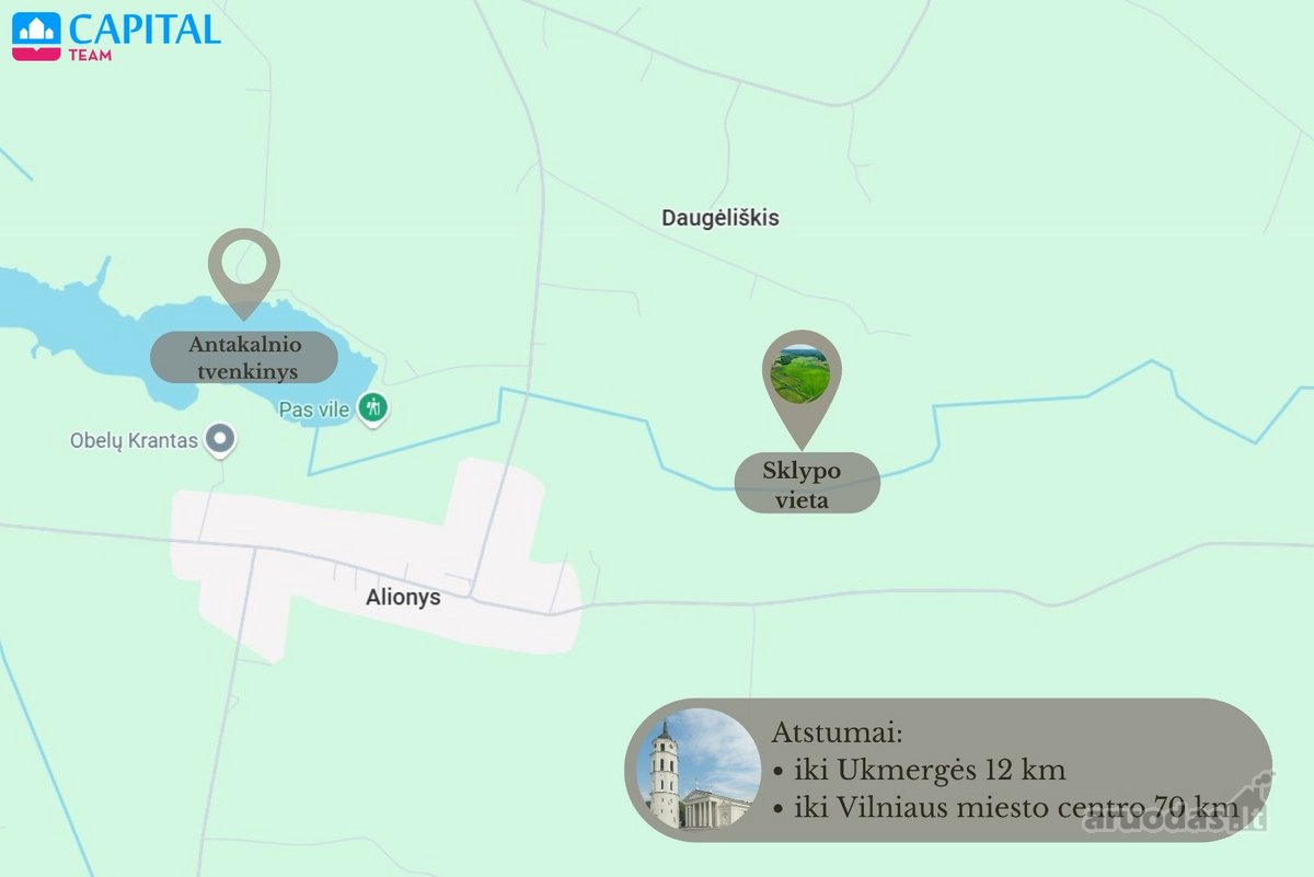 4,41 Ha Žemės Ūkio Paskirties Sklypas - nuotraukos Nr. 11