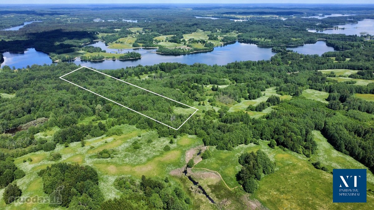 Parduodamas 13.50 ha žemės ūkio paskirties