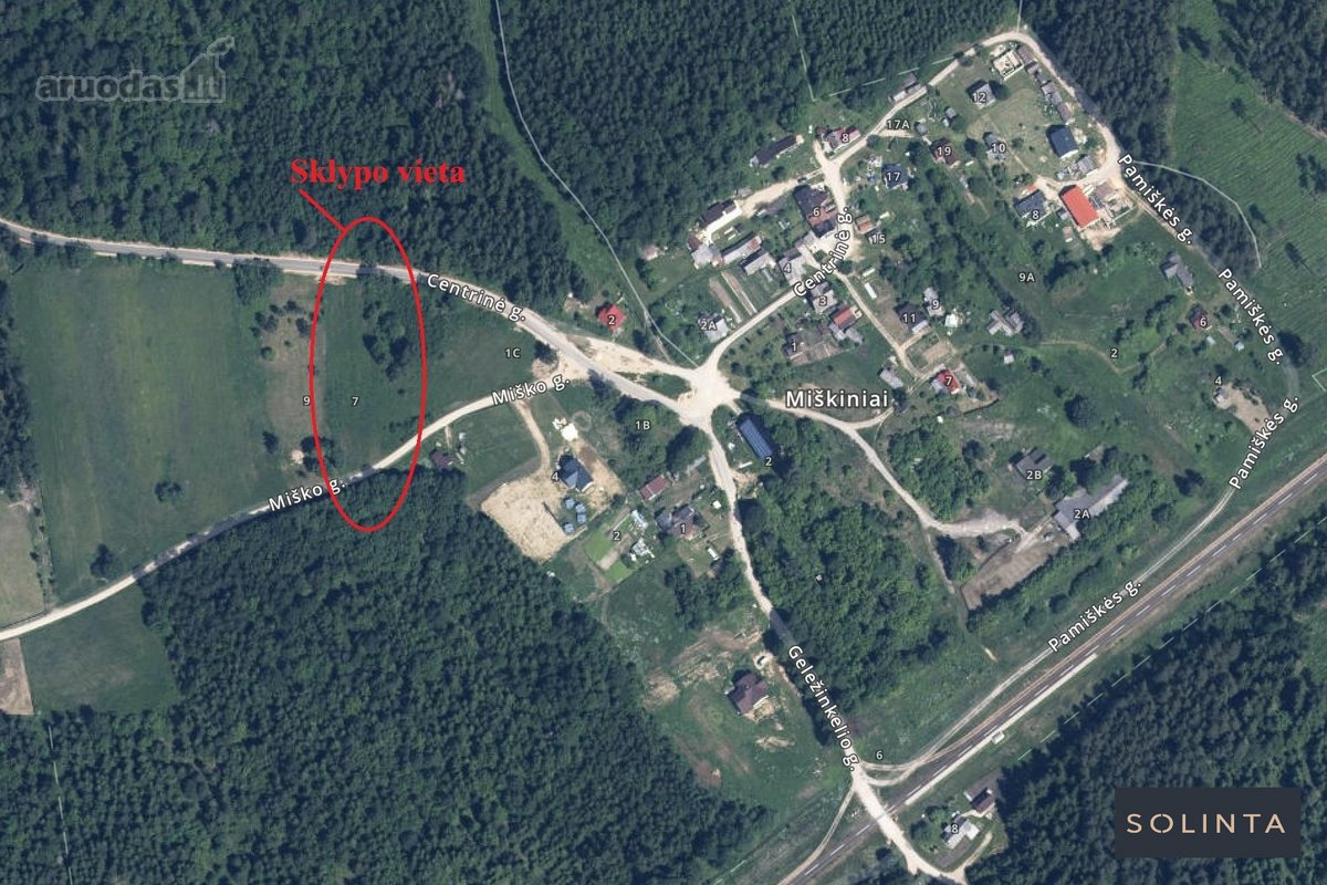 Parduodamas 22,4a namų valdos žemės sklypas - nuotraukos Nr. 9