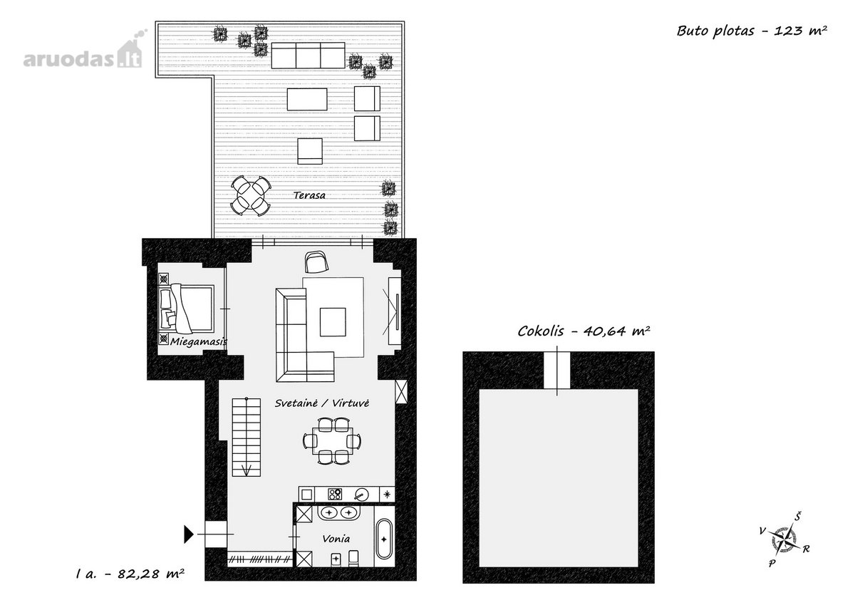 Sapiegų Dominija – išskirtiniai apartamentai - nuotraukos Nr. 49