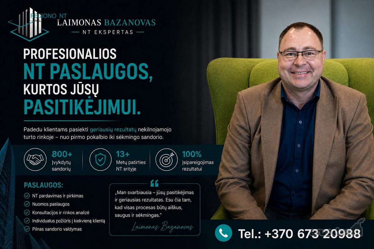 Parduodamas Erdvus Namas Su 50 Arų Sklypu - nuotraukos Nr. 14