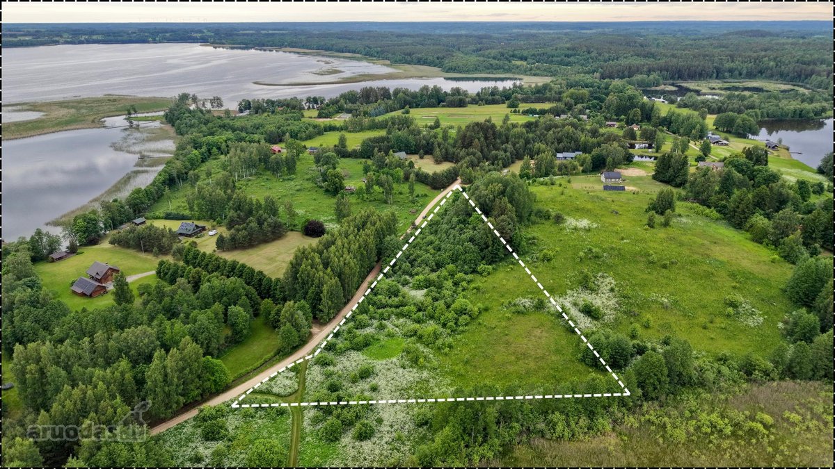 Unikalus 1,5 ha rekreacinis sklypas prie