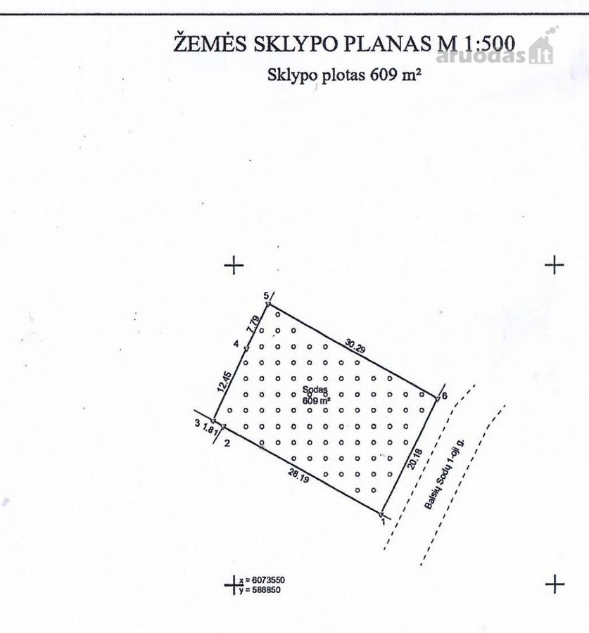 Parduodamas sklypas Balsių Sodų 1-ojoje - nuotraukos Nr. 14