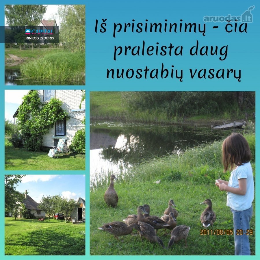 Parduodamas Sodo Namas Prie Tvenkinio Su 12,2 - nuotraukos Nr. 25