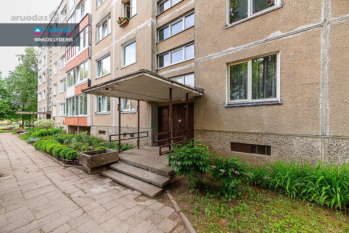Gera Kaina Parduodamas 1 Kambario Butas Dainų - nuotraukos Nr. 20