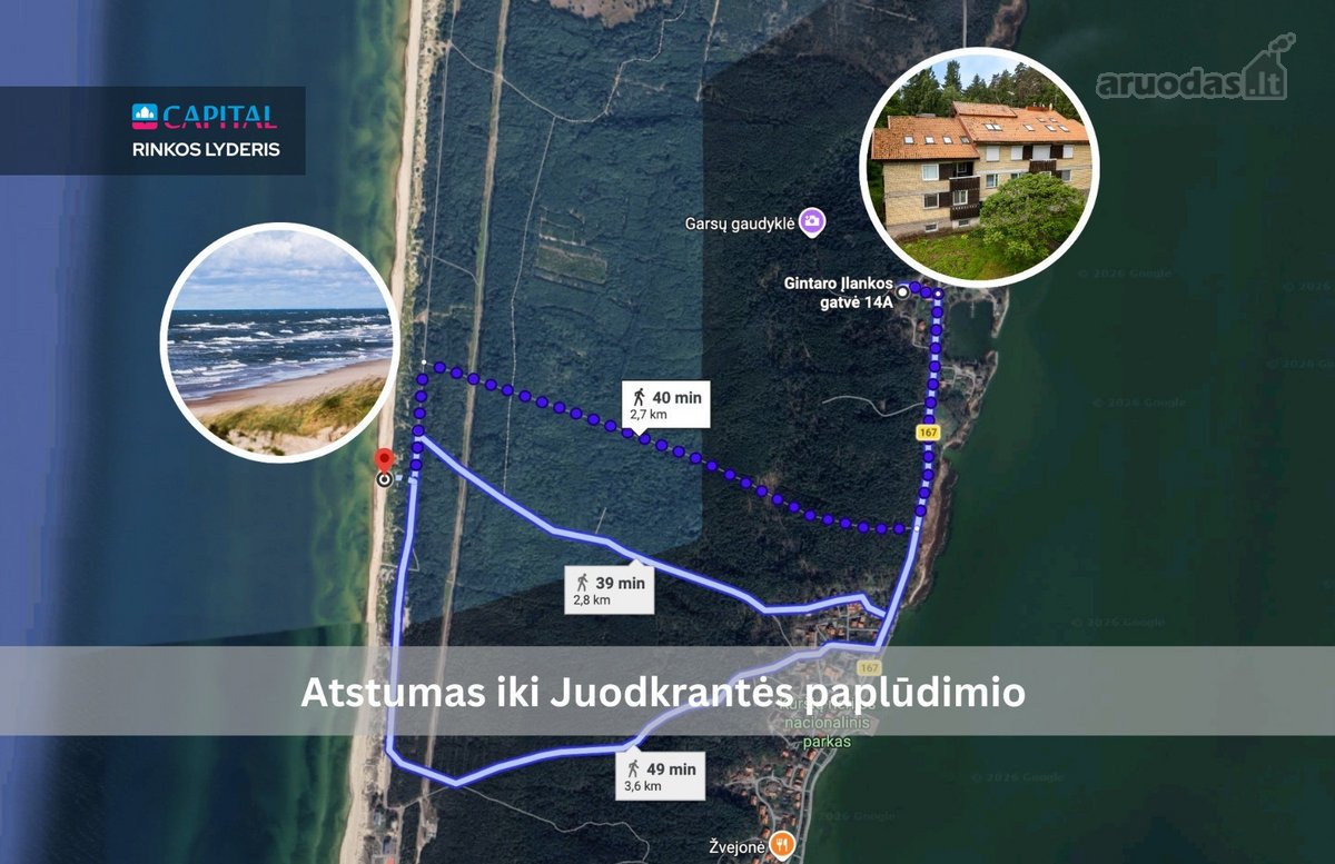 Parduodamas 4 Kambarių Butas Gintaro Įlankoje - nuotraukos Nr. 28