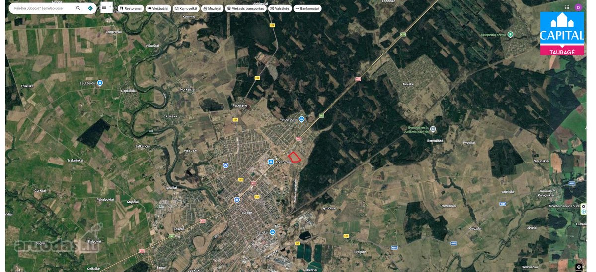 Parduodamas 5,7507 Ha Žemės Sklypas Tauragėje - nuotraukos Nr. 10